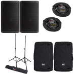 RCF ART 815A PACKAGE | 15in - 130dB | Compact Powered Speakers with XBOOST