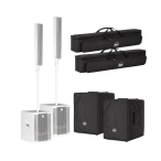 RCF EVOX 12 with Covers Package | Column Array PA System White