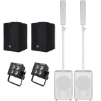 RCF EVOX J8-W Package w/ Mobile Lighting