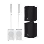 RCF Evox J8 and JMIX8 Active Package (White)