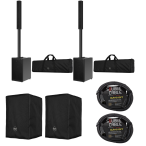 RCF EVOX J9 Package - Column Array with CVR60767 Covers