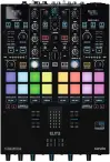 Reloop ELITE | DVS Mixer with Dual USB & OLED Displays | 24-Bit Audio Interface for Serato DJ Pro