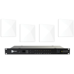 RF Venue 4ZONE-NET-DARC | 4-Zone Network Antenna Combiner | 4 Architectural Diversity Antennas