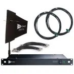 RF Venue DFIND9 Wireless Upgrade Pack | 9-Channel DISTRO9 HDR System | Diversity Fin Antenna with Coax Kit