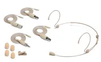 Samson DE60x | Cardioid 7.35mm Capsule - 135dB Max SPL | IP65 Headset Mic with 4 Wireless Adapters