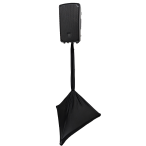 Scrim King SPK02-B | Double Sided Speaker Stand Scrim (Black)