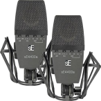 sE Electronics sE4400 PAIR | Factory-Matched Multi-Pattern Condenser Mics | Stereo Bar & Metal Case