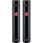 sE Electronics sE7 (Pair) | Matched Small-Diaphragm Condenser Microphones with Pads & Low-Cut Filters