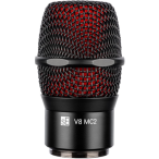 sE Electronics V8 MC2 Black | Supercardioid Wireless Microphone Capsule | Compatible with Sennheiser Wireless Systems