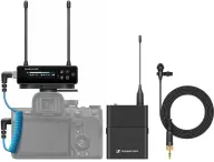 Sennheiser EW-DP ME 4 Set (R4-9) | Digital Camera-Mount Wireless Lavalier Mic System with UHF, Bluetooth