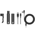 Sennheiser XSW-D Lavalier Set | 2.4GHz Wireless with ME2-II Lavalier | 250ft Range and XLR Receiver
