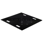 Show Solutions BP3030-STEEL-FLAT | 30in x 30in Steel Base Plate | 9mm Thick with Flange Mounts