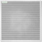 Shure MXA925W-S | Square Ceiling Array Microphone | 30 x 30ft Automatic Coverage