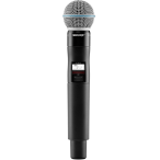 Shure QLXD2/B58A G50 | Wireless Handheld Transmitter with Beta 58A Capsule