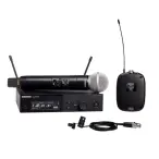 Shure SLXD124/85 | Single Channel Wireless System with Handheld & Lavalier Microphones