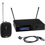 Shure SLXD14+/85M-G57 | Lavalier Wireless System with WL185m Mic | 24-bit Audio + Remote Transmitter Control