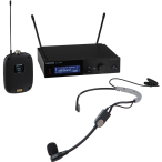 Shure SLXD14+/SM35-G57 | Wireless Headset System with SM35 Mic | 138MHz Tuning & ShowLink Control