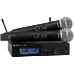 Shure SLXD24D+/58-G57 | Dual SM58 Wireless System | Digital Audio with ShowLink Control