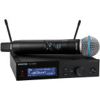 Shure SLXD24+/B58-G57 | Handheld Wireless with Beta 58A Mic | 138MHz Tuning & ShowLink Control