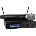 Shure SLXD24+/B87A-G57 | Handheld Wireless with Beta 87A Mic | 138MHz Tuning & ShowLink® Control
