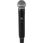 Shure SLXD2+/58=-G57 | SM58 Capsule Handheld Transmitter | Digital UHF 470–608 MHz