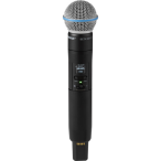 Shure SLXD2+/B58 | Beta 58A Handheld Transmitter | G57 Band for SLXD+ Receivers