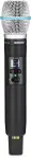 Shure SLXD2+/B87A G57 | Beta 87A Supercardioid Condenser | 470 to 608MHz Handheld Transmitter
