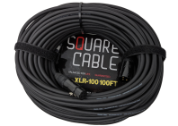 SquareCable XLR-100 | 100ft XLR to XLR Cable