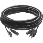 Stagg X110US/MC10 33ft XLR / EIC Power Combo Cable
