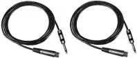 Technical Pro HiFi 5ft 1/4in to Female XLR (pair)
