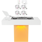 Timber Groove DJ Booth Podium w/ Ape Labs Lighting
