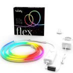 Twinkly TWFL200STW-WUS | 6.6ft Smart Flex RGB LED Tube, App Controlled, Voice Compatible