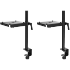 Wavebone Speaker Stand | Clamp On Desktop Monitor Stand | 360 Degree Adjustable Positioning