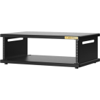 Wavebone Stella 3U Rackmount Case Black | 3U Desktop Rack | Portable Studio Rack