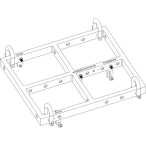 Wharfedale Pro WLA-28 Common Fly Frame | Supports WLA-28 Arrays | Flying or Ground Stacking