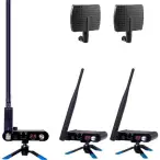 Wi Digital Wi Pro AudioMatrix X8 + (2) Long Range Paddle Antennas
