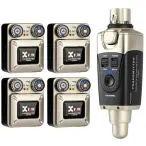 XVive U45R4 | 4-Person 5.8GHz In-Ear Monitor Wireless System with Ultra-Low Latency