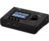 Yamaha URX22 B | 32-Bit USB-C Audio Interface with DSP | Touchscreen Control for Streaming & Production