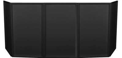 JMAZ Event Facade Booth Black | 5 Flame-Retardant | KPODJ