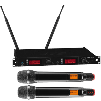 JTS RE-20 ワイヤレスマイクシステム JTS UF-20R/JSS-20 | Dual Handheld Wireless Mic | KPODJ