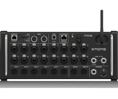 Midas MR18 | 18-Input Tablet-Controlled Digital | KPODJ