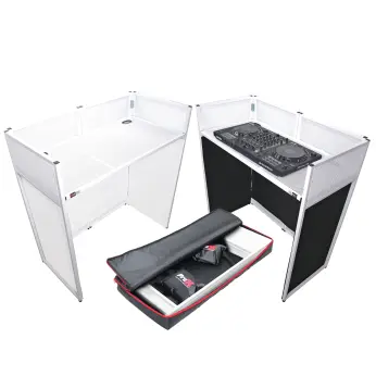 ProX XF-VISTA WH MKII | DJ Booth Facade Table | KPODJ
