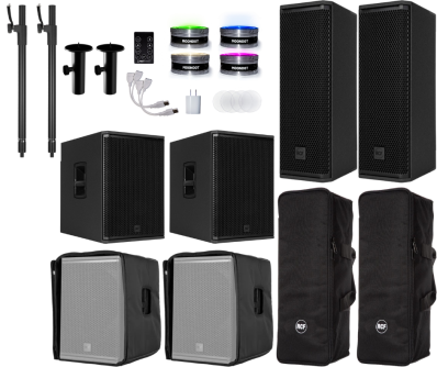 RCF EVOX 14 Pack | 2x NXL 14A, 2x Sub 15AX, | KPODJ