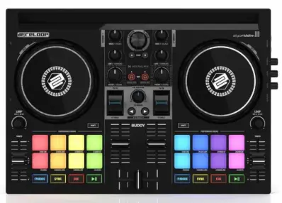 Reloop BUDDY DJコントローラー 本体 Reloop Buddy | Compact DJ Controller for djay Pro | KPODJ
