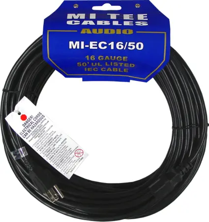 25ft Standard IEC Power Cable
