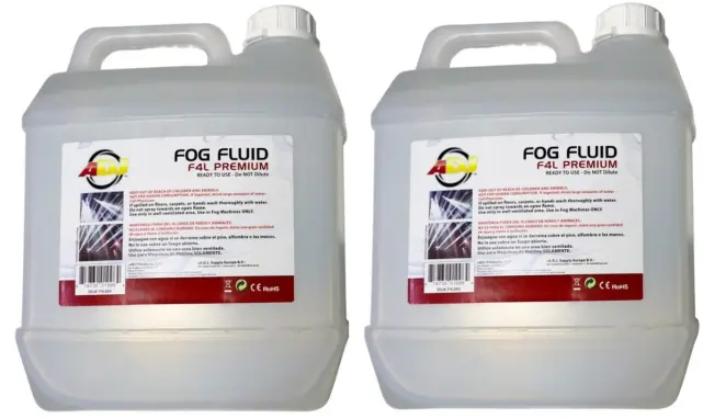 2x American DJ F4L Premium Fog Juice