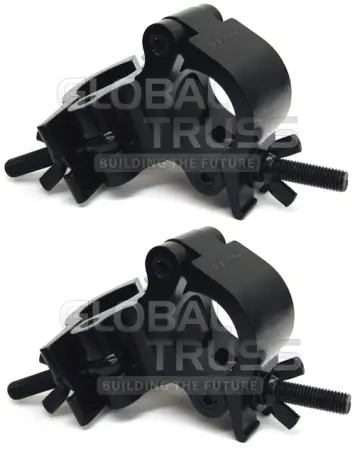 2x Global Truss Pro Swivel Clamp/BLK