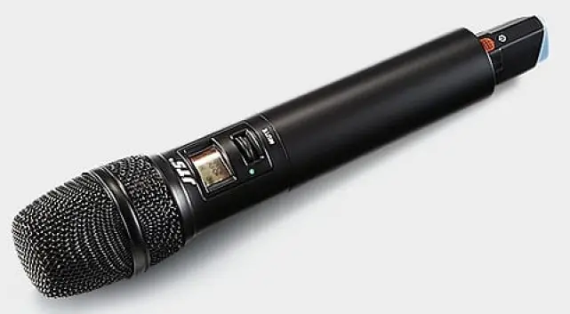 JTS RU-8012DB Microfono UHF PLL A 2 Trasmettitori – 100m Di Portata, Banda 690-726 MHz, Per Palco E Performance