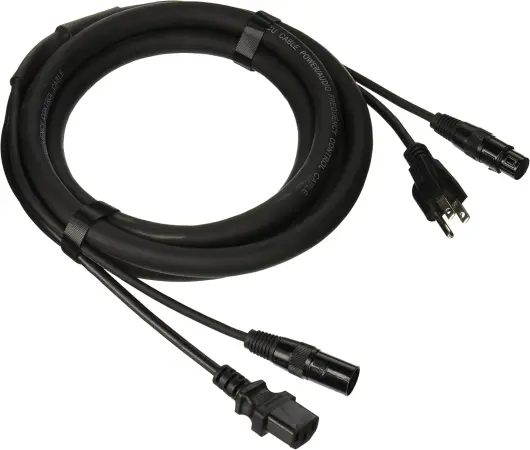American Audio SKAC10 | 10ft XLR + IEC Combo Cable