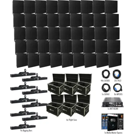 American DJ AV6X Video Wall 9x5 Complete Package